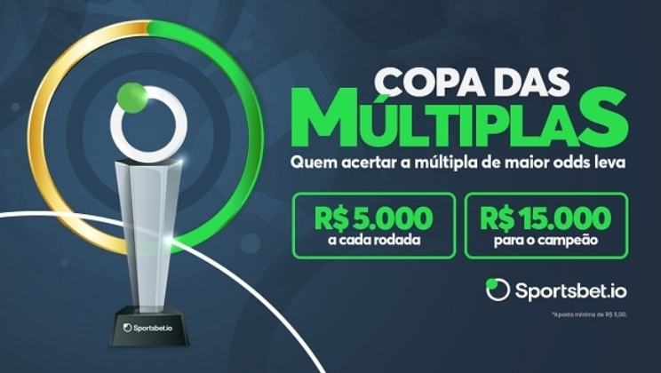 Sportsbet.io oferece R$ 5 mil por semana para apostadores e bônus final de R$ 15 mil