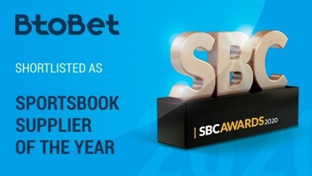 BtoBet finalist for SBC´s “Sportsbook Supplier of the Year” Award