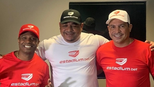 Estadium.bet adds five-time champions Edílson, Luizão and Vampeta to its team