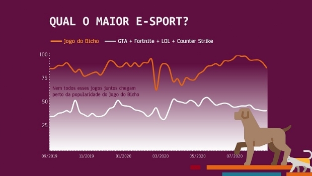 Jogo do bicho é um dos 25 temas mais pesquisados pelos brasileiros na internet