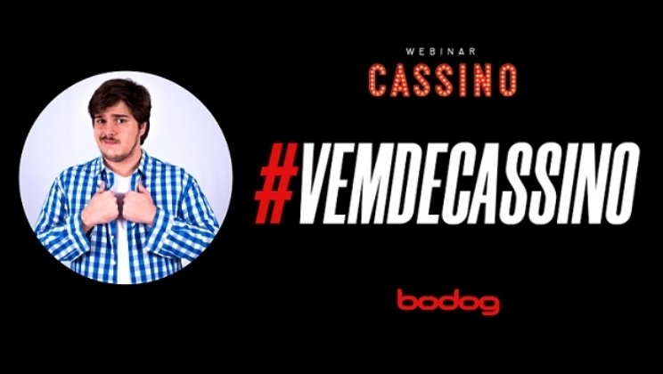 Bodog traz o humorista Lucas Salles para o seu segundo webinar sobre cassino online