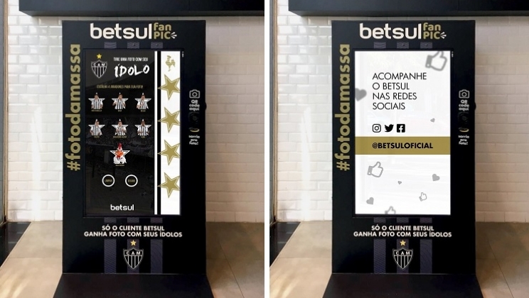 Atlético Mineiro e Betsul lançam experiência interativa para o torcedor