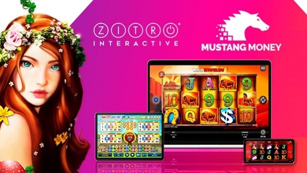 Mustang Money incorporates Zitro games to its online casino offering