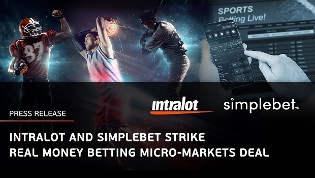 Intralot and Simplebet strike real money betting micro-markets deal