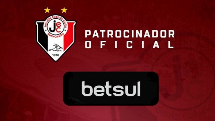Betsul é o novo patrocinador do Joinville de Santa Catarina