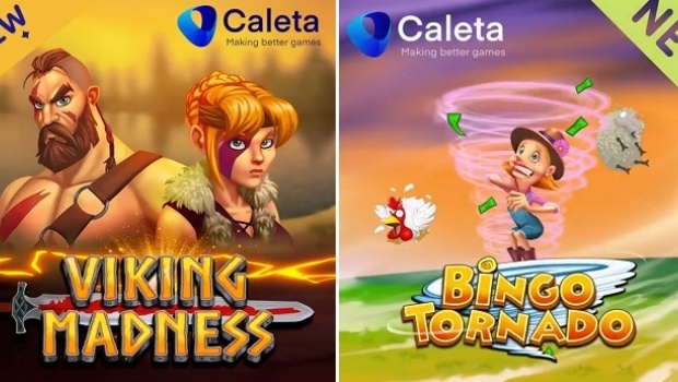 Brazilian Caleta Gaming scores Bingo Tornado and Viking Madness this week