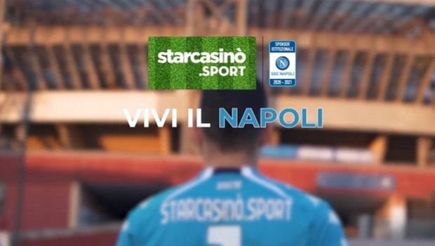 StarCasinò.sport se torna patrocinador do time italiano de futebol SSC Napoli