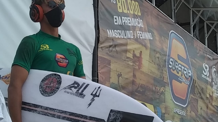 Estadium.bet fecha patrocínio com surfista Giovani Pontes