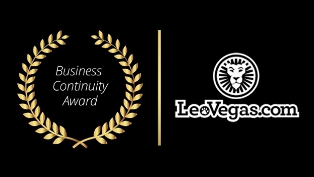 LeoVegas recognized for exceptionally good response to COVID-19