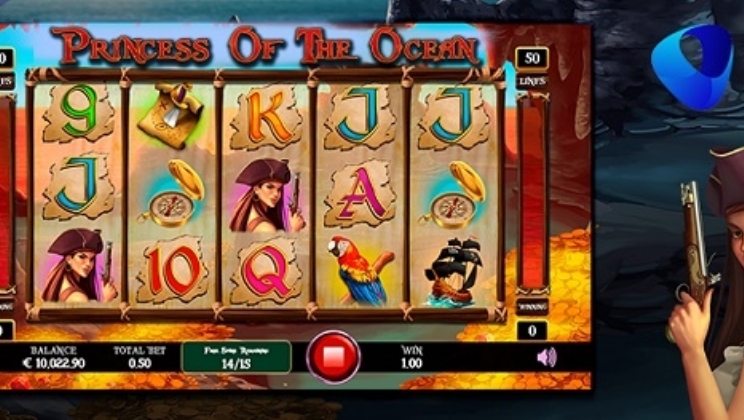 Caleta Gaming lança Princess of the Ocean, seu terceiro jogo esse mês