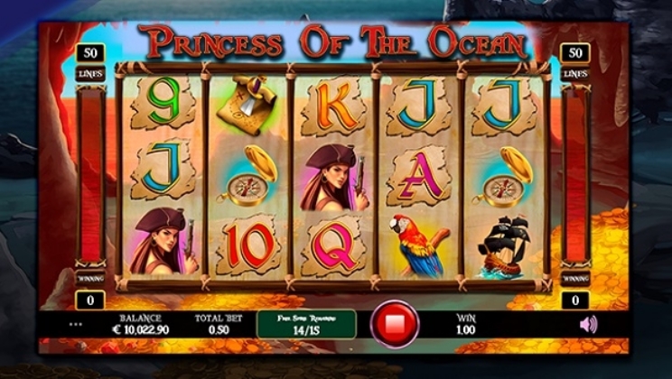 Caleta Gaming lança Princess of the Ocean, seu terceiro jogo esse mês