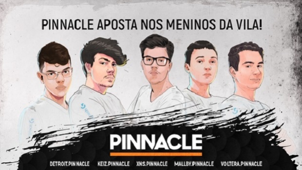 A Pinnacle é o novo patrocinador exclusivo dos jogadores de CS:GO do Santos e-Sports