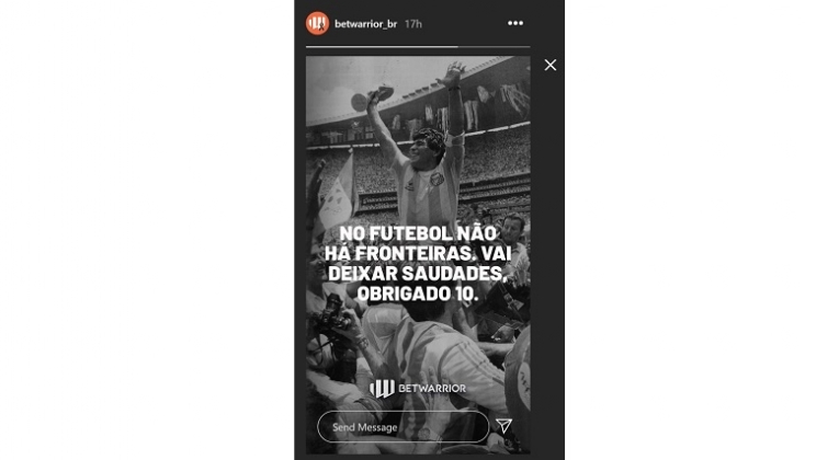 Morte de Maradona causa comoção mundial e sites de apostas prestam homenagens ao ídolo