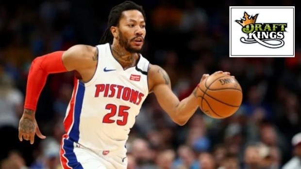 DraftKings becomes an official partner of NBA team Detroit Pistons