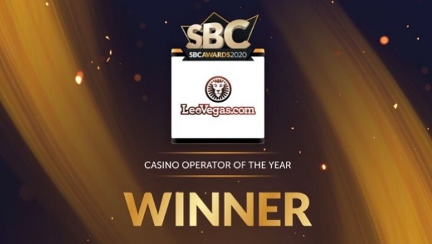 LeoVegas recognized as Casino Operator of the Year