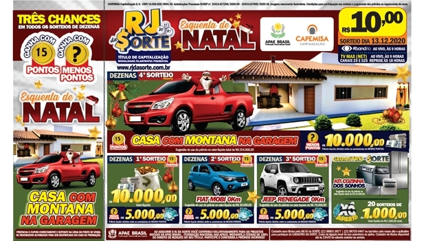 Fim de ano com casa e picape Montana na garagem vai ser possível para morador do Rio de Janeiro