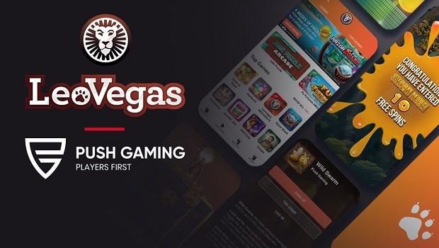 Push Gaming faz acordo de conteúdo global de rede com LeoVegas