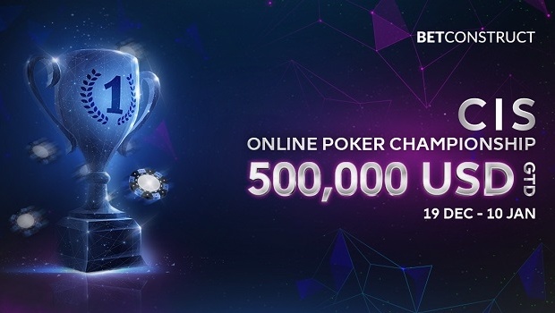 BetConstruct lança torneio CIS Online Poker Championship