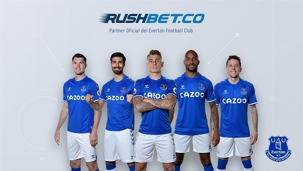 Everton assina com Rushbet.co e fecha seu primeiro acordo comercial na Colômbia