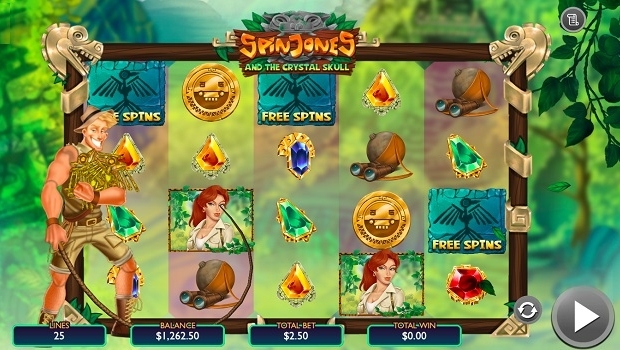 A Vibra Gaming lança Spin Jones e a Caveira de Cristal para viver uma aventura única