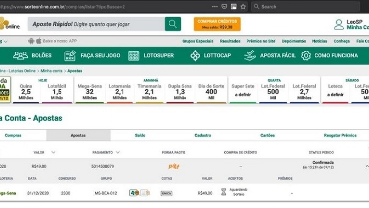 Sorte Online é o novo parceiro da Pay4Fun