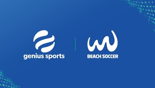 Genius Sports assina acordo de dados de apostas com Beach Soccer Worldwide
