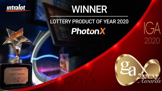 O terminal PhotonX da Intralot é nomeado o "Produto Lotérico do Ano”