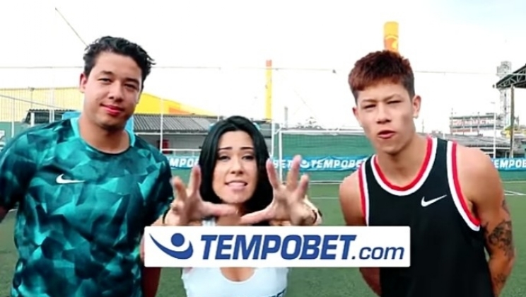 Tempobet patrocina novo desafio no canal da Raquel Freestyle no YouTube
