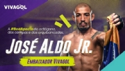 Vivagol anuncia José Aldo como novo embaixador da marca