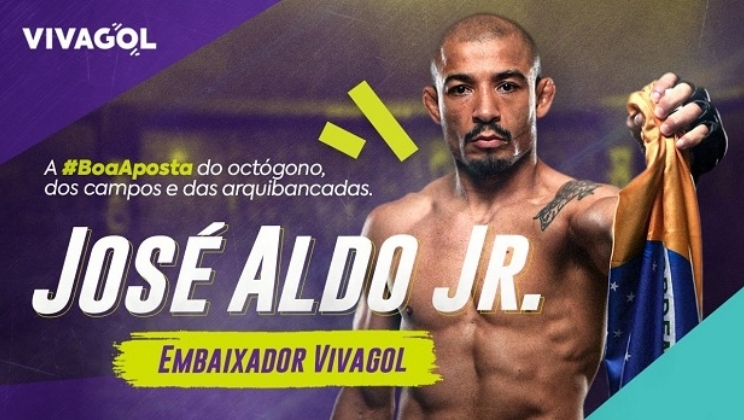 Vivagol anuncia José Aldo como novo embaixador da marca