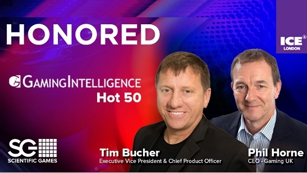 Scientific Games recognized as industry leader at ICE London 2020