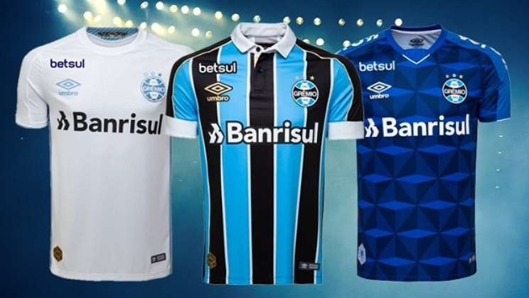 Grêmio anuncia novo patrocínio na camisa de jogo com a marca Betsul