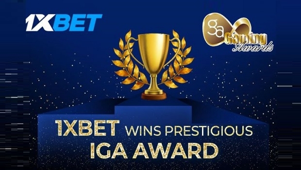 1xBet vence prêmio de "Plataforma de Apostas Esportivas do Ano”