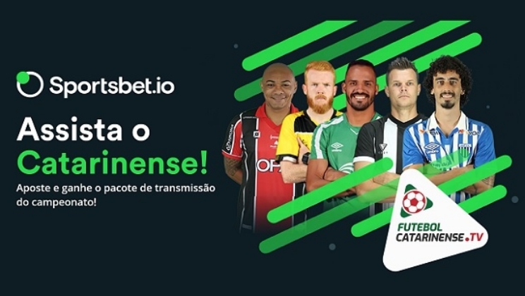 Sportsbet.io lança ação para impulssionar as transmissões do Campeonato Catarinense via streaming