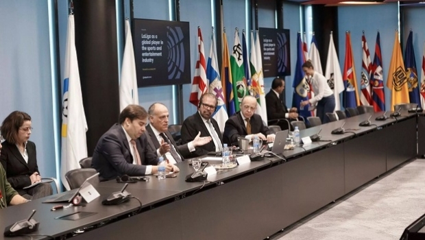 Betting, one of the topics of the FPF, Rodrigo Maia and LaLiga directors meeting in Spain