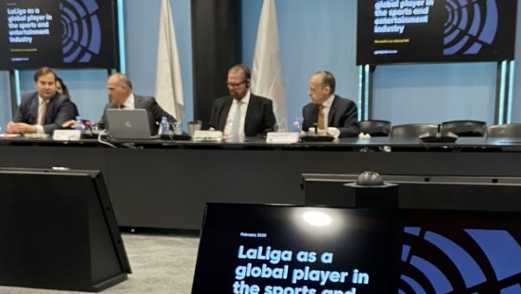 Apostas foi um dos temas da reunião entre FPF, Rodrigo Maia e diretores da LaLiga na Espanha