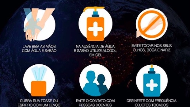 Bookmakers campaign for coronavirus prevention in Brazil