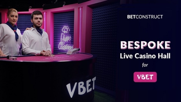 BetConstruct constrói um estúdio de cassino ao vivo sob medida para a VBet