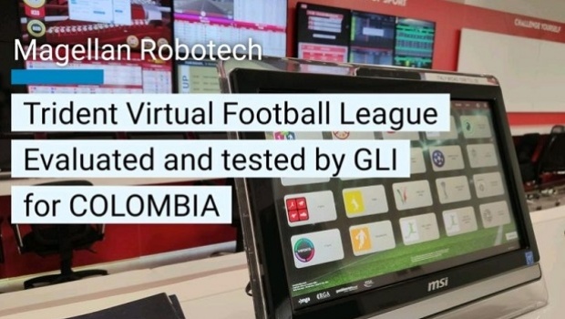 Jogo de futebol da Magellan Robotech recebe certificação GLI na Colômbia