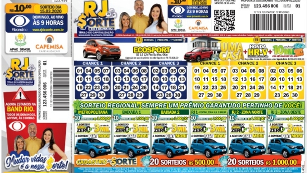 RJ da Sorte vai sortear casa com Honda HR-V na garagem e salário de R$ 10 mil durante um ano