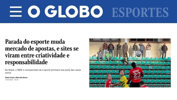 Sports stoppage changes betting market, websites work between creativity and responsibility