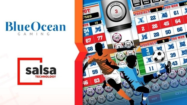 BlueOcean dá as boas-vindas aos bingos de vídeo da Salsa Technology a bordo do seu Gamehub
