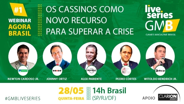 GMB estreia sua divisão Live Series com ciclo de webinars “AGORA BRASIL”