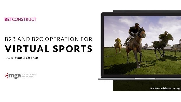 Jogos de esporte virtual da BetConstruct recebem aprovação da MGA
