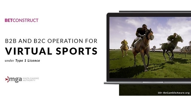 Jogos de esporte virtual da BetConstruct recebem aprovação da MGA