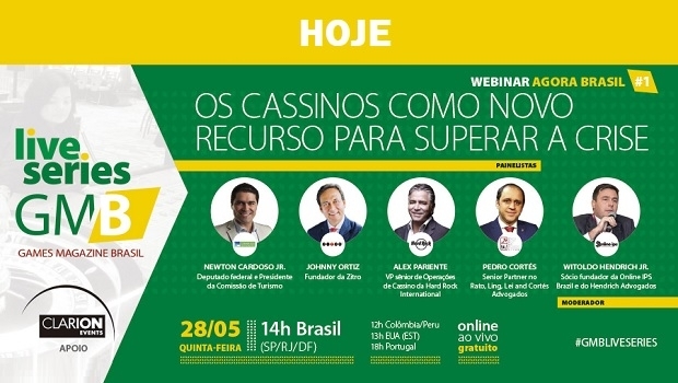 Games Magazine Brasil abre hoje seu ciclo de webinars com painel sobre legalização de cassinos