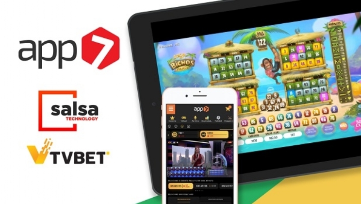 App7 expande sua oferta de jogos com a integração de conteúdo da Salsa Technology e TVBET