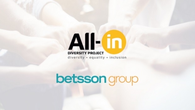 Betsson Group afirma seu compromisso com a iniciativa All-in Diversity