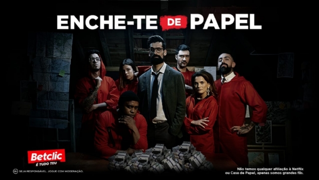 Betclic lança campanha inspirada na série espanhola "La Casa de Papel"