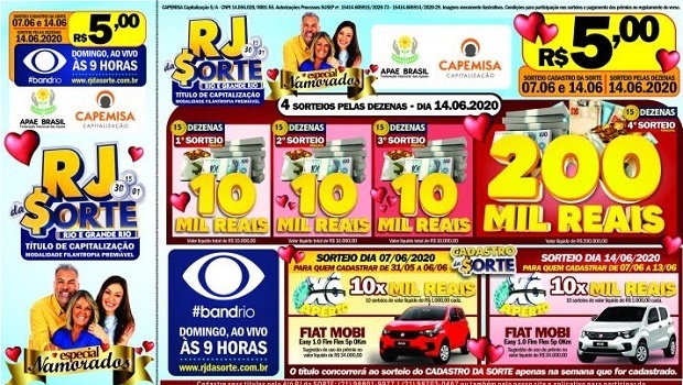 ‘RJ da Sorte’ retoma sorteios com a maior premiação do mercado do Rio de Janeiro